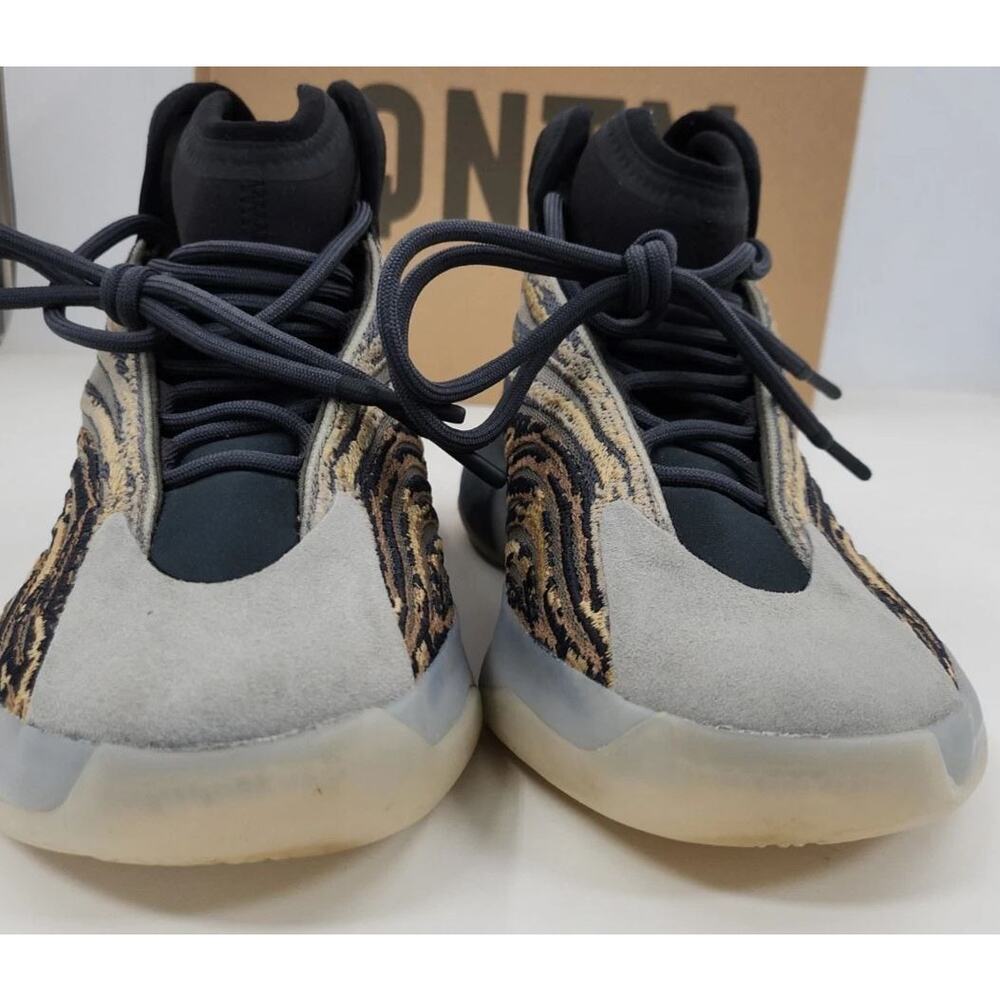 ADIDAS YEEZY QNTM Amber Tint GX1331 Mens Basketball Sneakers Size 9.5 Like New - Picture 10 of 14